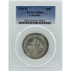 1936-S Columbia South Carolina Sesquicentennial Commemorative Half Dollar Coin P