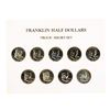 Image 1 : Set of 1955-1963 Proof Franklin Half Dollar Coins