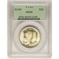 1936 Elgin Commemorative Half Dollar Coin PCGS MS65 Old Green Holder