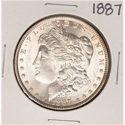 1887 $1 Morgan Silver Dollar Coin