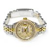 Image 1 : Rolex Ladies Datejust 18KT Yellow Gold & Steel 26mm MOP Diamond Dial Watch