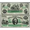 Image 1 : Lot of 1872 $20 & $50 State of South Carolina Revenue Bond Obsolete Notes