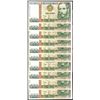 Image 1 : Lot of (10) 1988 Peru Mil Intis Uncirculated Bank Notes