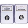 Image 1 : Lot of (2) 2003-S Jefferson Nickel Proof Coins NGC PF69 Ultra Cameo