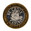 Image 1 : .999 Fine Silver St. Croix Casino Turtle Lake $10 Limited Edition Gaming Token