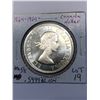 Image 1 : 1964 Canadain Quebec Dollar PROOF .5999oz ASW