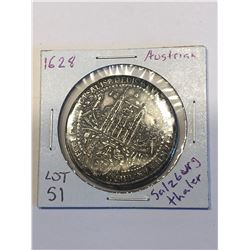 1628 Austria Salzburg Thaler Coin not sure if copy