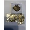 Image 1 : Complete Set PDS 3 1946 Booker Silver Half Dollars Brilliant Uncirculated
