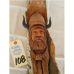Wood carving " Viking "