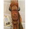Image 1 : Wood carving " Viking "