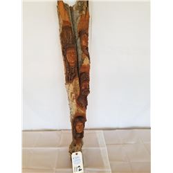 Wood Carving Trapper& Native American Indians