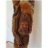 Image 3 : Wood Carving Trapper& Native American Indians