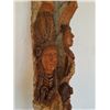 Image 4 : Wood Carving Trapper& Native American Indians