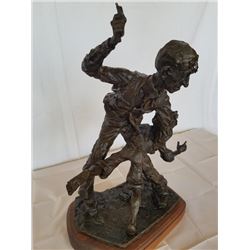 " Huck Finn " series Genuine Cast Bronzes