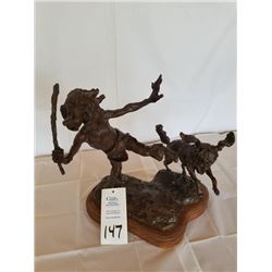 " Huck Finn " Series Genuine cast Bronzes