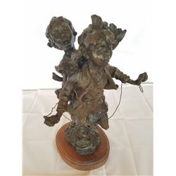" Huck Finn " Series Genuine Cast Bronzes