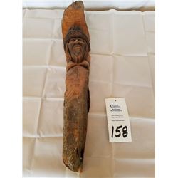 Hand  carved trapper