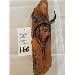 Hand Carved Native American Indian