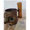 Image 2 : Cast bronze stone ram bighorn sheep