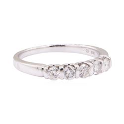 0.50 ctw Diamond Band - 14KT White Gold