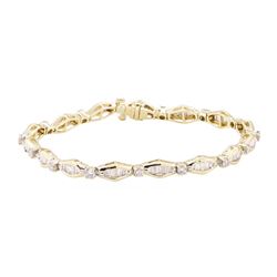 2.75 ctw Diamond Bracelet - 14KT Yellow Gold