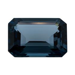 30.45 ct. Natural Emerald Cut London Blue Topaz