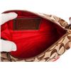 Image 6 : Coach Brown Monogram Canvas Leather Trim Mini Baguette Handbag