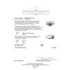Image 3 : 1.30 ctw Fancy Blue Diamond Ring - 14KT White Gold