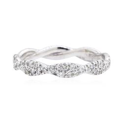 0.4 ctw Diamond Ring - 14KT White Gold