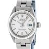 Image 1 : Rolex Ladies Stainless Steel Silver Index Oyster Band 26MM Datejust Wristwatch