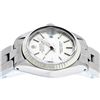 Image 4 : Rolex Ladies Stainless Steel Silver Index Oyster Band 26MM Datejust Wristwatch