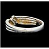 Image 3 : 0.25 ctw Diamond Ring - 14KT White Gold