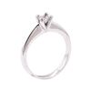 Image 4 : 0.35 ctw Princess Cut Diamond Solitaire Ring - 14KT White Gold