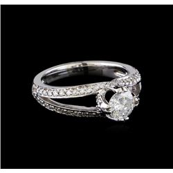 1.22 ctw Diamond Ring - 14KT White Gold