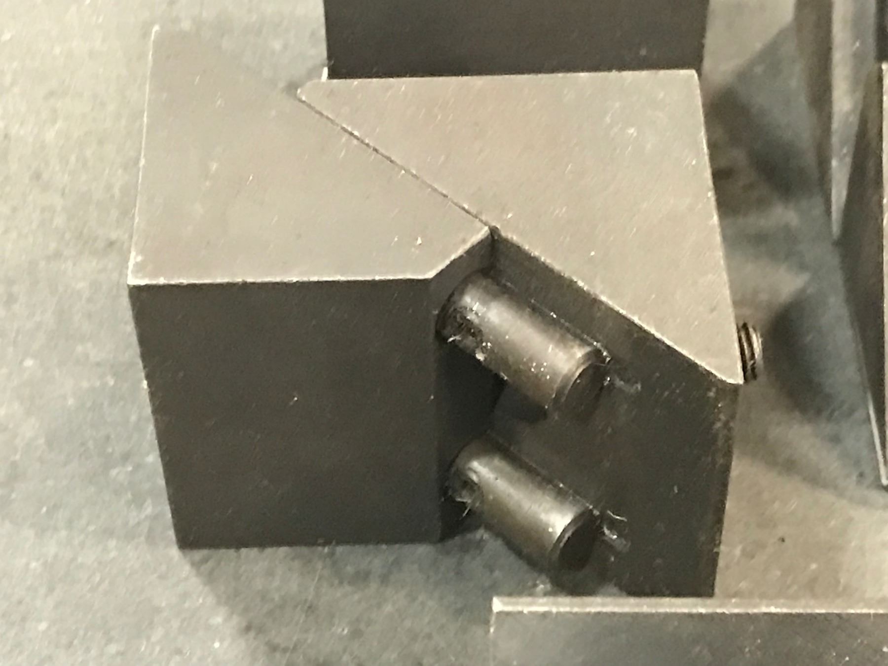 (6) Spring Loaded Set Up Blocks - BTM Industrial