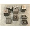 Image 1 : (6) Spring Loaded Set Up Blocks