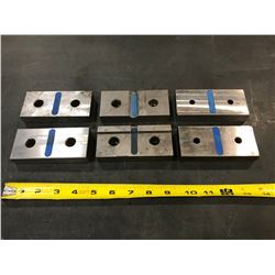 (6) Magnetic Square Set Up Blocks