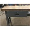 Image 2 : Work Table 60" x 24.5" x 34" *See Photos*