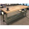 Image 4 : Work Table 72" x 28.5" x 33" *See Photos*