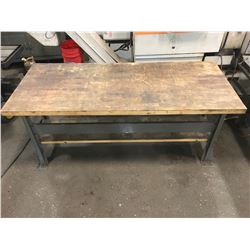Work Table 72" x 30" x 34" *See Pictures*