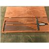 Image 2 : Starrett 0 to 6" Range, 6 Rod, Mechanical Depth Micrometer *See Photos*