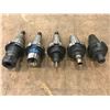 Image 1 : (5) CAT40 Tool Holders *See Photos*
