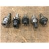 Image 1 : (5) CAT40 Tool Holders *See Photos*