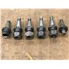 Image 1 : (6) Misc Tool Holders *See Photos*