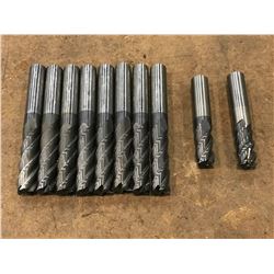 (10) Misc. End Mills *See Photos*