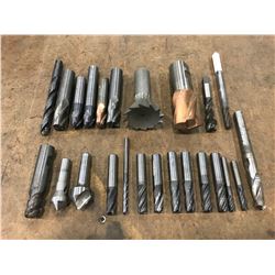 (24) Lot of Misc. End Mills, Cutters, and More *See Photos*