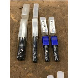 (4) Lot of End Mills *See Photos*