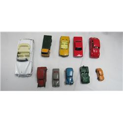 VINTAGE DIECAST TOY CARS LOT (10)
