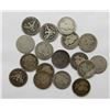 Image 1 : BARBER QUARTER LOT OF 17 COINS