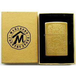 RARE VINTAGE JOE CAMEL 22K GOLD PLATED ZIPPO